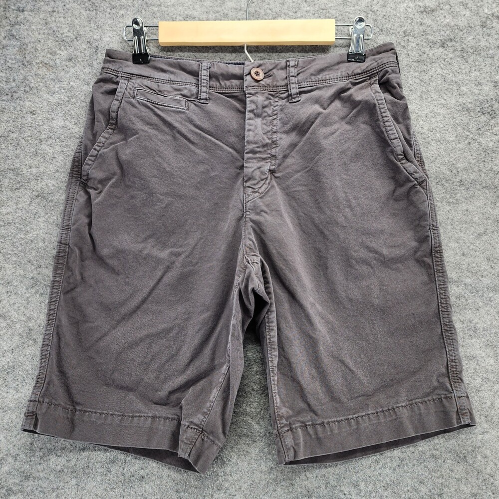 American Eagle Shorts Mens 28 Classic Gray Mid Rise 30" Waist